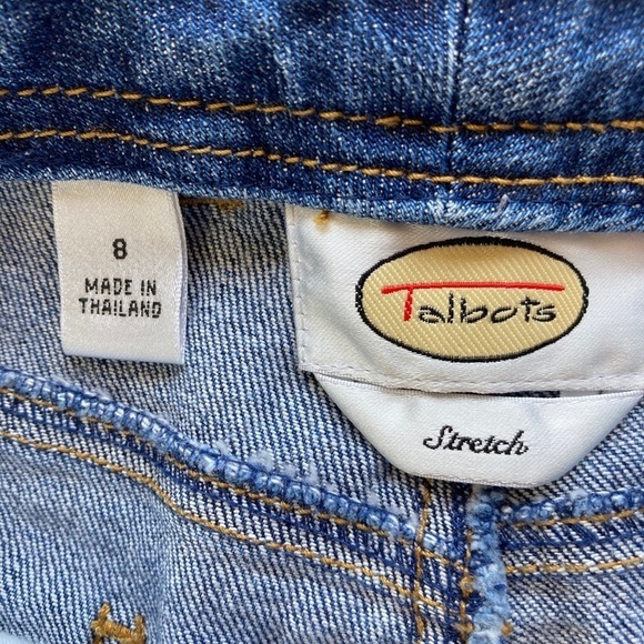 Talbots Stretch Jeans Sz 8 - Picture 5 of 5
